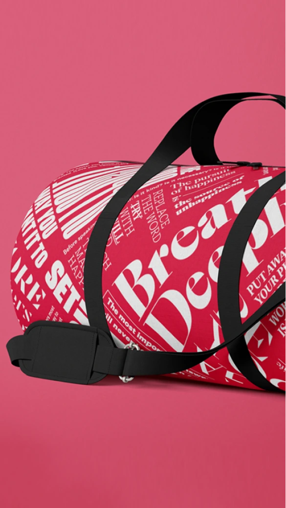 Custom branded merchandise